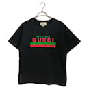****T-shirt preta de manga curta GUCCI - Gucci
