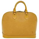 Bolsa de mão LOUIS VUITTON Epi Alma Tassili Yellow M52149 Autenticação de LV 45781 - Louis Vuitton