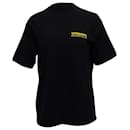 Vetements-T-Shirt mit Logo-Print aus schwarzer Baumwolle - Vêtements