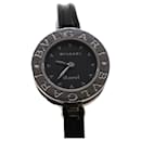 Relógios BVLGARI Zero One em aço inoxidável prata preto autenticação 45729 - Bulgari