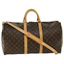 Louis Vuitton Monogram Keepall Bandouliere 50 Boston Bag M.41416 LV Auth 46104