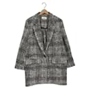 ****ISABEL MARANT ETOILE Wool Check Tweed Tailored Jacket - Isabel Marant Etoile
