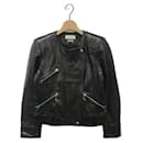 ****ISABEL MARANT ETOILE Black Leather Jacket - Isabel Marant Etoile