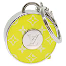 LOUIS VUITTON Porte Cles Meter Taschenanhänger Metall Gelb MP3111 LV Auth 46101 - Louis Vuitton