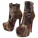 SCARPE CHRISTIAN LOUBOUTIN STIVALI FIERCE 160 camuffare 36 BOOTS - Christian Louboutin