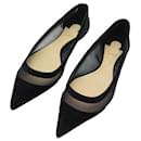 NEW CHRISTIAN LOUBOUTIN SHOES BALLERINA GALATIVI FLAT SUEDE 36 SHOES - Christian Louboutin