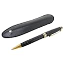MONTBLANC MEISTERSTUCK PENNA A SFERA CLASSIC ORO MB10883 RESINA + PORTAPENNE - Montblanc