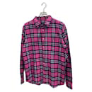****STUSSY Check Flannel Long Sleeve Shirt - Autre Marque