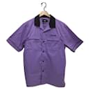 ****STUSSY Purple Short Sleeve Shirt - Autre Marque