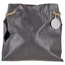 Stella McCartney Foldover Chain Bag in Grey Vegan Leather - Stella Mc Cartney