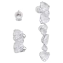 Swarovski Millenia 3 Packen Sie Ohrringe aus silbernem Metall