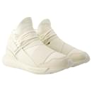 Sneakers Qasa - Y-3 - Pelle - Beige/blanc - Y3