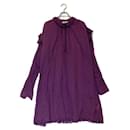 ****ISABEL MARANT Purple Long Sleeve Dress - Isabel Marant Etoile