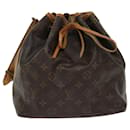 LOUIS VUITTON Monogram Petit Noe Shoulder Bag M42226 LV Auth rd5379 - Louis Vuitton