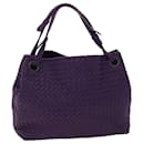 BOTTEGA VENETA INTRECCIATO Garda Bag Shoulder Bag Leather Purple Auth 48257 - Autre Marque