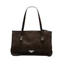 Peccary Leather Handbag - Prada