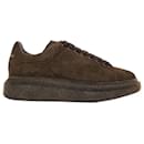 Alexander McQueen Mens Oversized Sneaker Brown Bronze EU 40 / UK 6 - Alexander Mcqueen