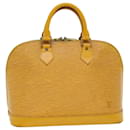 LOUIS VUITTON Epi Alma Hand Bag Tassili Yellow M52149 LV Auth 48482 - Louis Vuitton