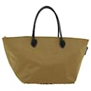 BURBERRY Blue Label Tote Bag Nylon Beige Auth bs6823 - Burberry