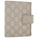 GUCCI GG Toile Guccissima Day Planner Couverture Blanc 115240 Auth yk7785