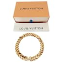 Sublime collier Louis Vuitton en métal dorė