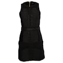 Balmain X H&M, Black velvet dress. - Autre Marque