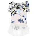 Erdem, noelle embroidered silk-organza top