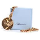 BLUMARINE, Gold Aries coin necklace - Blumarine