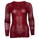 Isabel Marant, knitted glitter stretch top