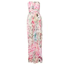 Matthew Williamson, Multicolored silk wrap-dress in size UK12/M.