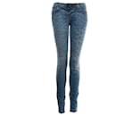 L'attuale Elliot, blue jeans con stampa leopardata - Current Elliott