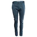 Denham, Jeans blu grigio con spalmatura - Autre Marque