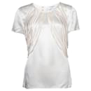 Chanel, blouse de défilé blanc cassé