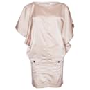 Luxury Trash, Nude colored shiny dress in size S with short open sleeves. - Autre Marque