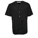 Givenchy, chemise noire avec numéro 17 au dos en taille 40/l.