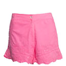 Juliette Dunn, Pink shorts with embroidery. - Autre Marque