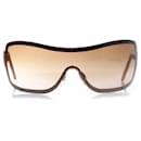 Chanel, Brown shield sunglasses