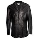 EMPORIO ARMANI, Leather blazer - Emporio Armani