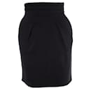 Elisabetta Franchi, Black pencil skirt.