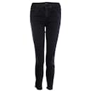 J Brand, Black jeans with zebra print