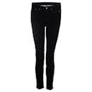 Escada Sport, black jeans with velvet print