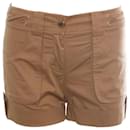 Tory Burch, Kakhi colored shorts in size M.