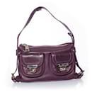 MARC JACOBS, Purple Leather Handbag - Marc Jacobs