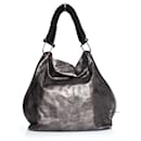 Marni, Metallic Leather Shoulder Bag