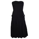 Patrizia Pepe, Strapless dress with buttons