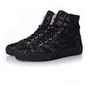 Chanel, High top lace sneakers