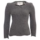 Isabel Marant Etoile, cardigan di lana grigio/giacca di taglia 1.