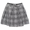 L'agence, black and white checked skorts - Autre Marque