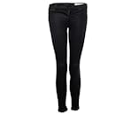 RAG & BONE, jeans neri con rivestimento lucido - Rag & Bone