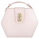 By Bordon, nude soft pink leather Charlee bag. - Autre Marque